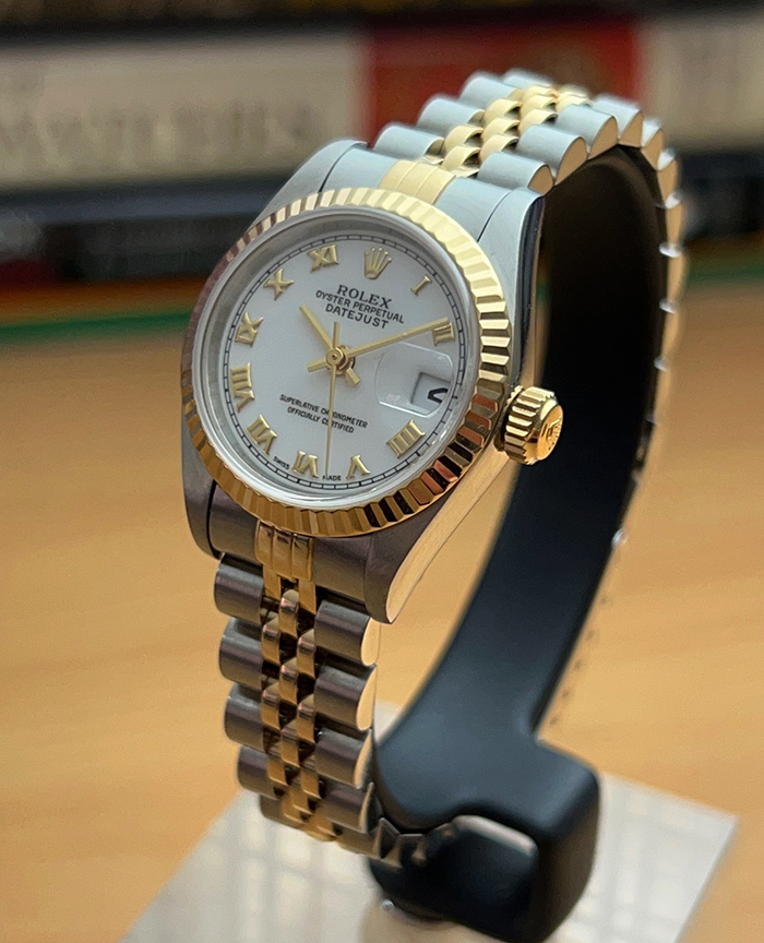  1997 Ladies' Rolex Datejust SS/YG Wristwatch Ref. 69173